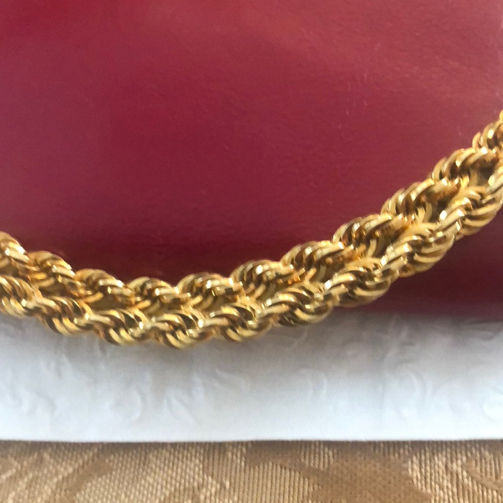 CARTIER NECKLACE THICK GOLD FABULOUS CHAIN - Picture 3 of 8